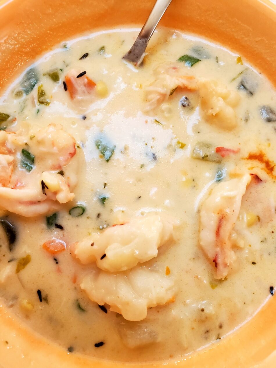 shrimp and crab chowder Take Recipe Official Page